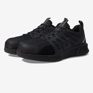 Reebok Black "steel toe" Fusion Flexweave work shoe